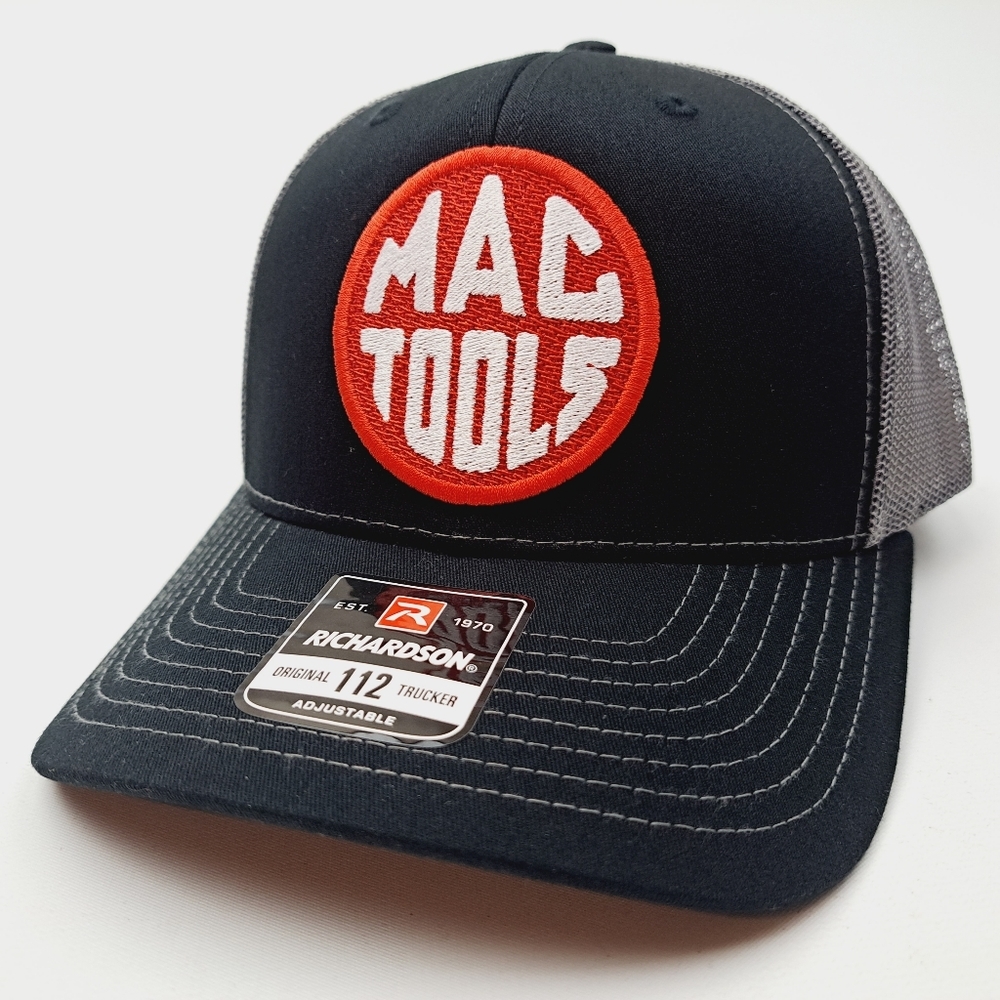MAC Tools Richardson 112 Trucker Embroidered Patch Mesh Snapback Cap Hat…